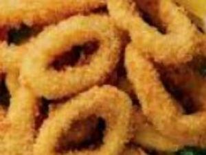 imagem do produto Mini Porção Anéis De Lula À Dorê (5 unidades)