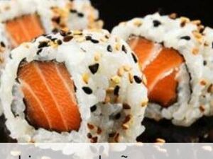 imagem do produto Uramaki de Salmão Cru ( 8 unidades)