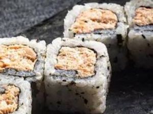 imagem do produto Uramaki de Salmão Grelhado (8 unidades)