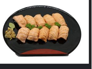 imagem do produto Niguiri de Salmão Flambado (10 unidades)