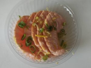 imagem do produto Mini Sashimi Flambado Trufado 5 unidades