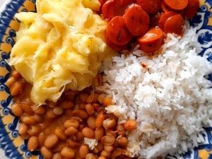 imagem do produto (G) salsicha e Purê de batata