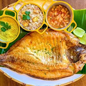 imagem do produto Peixe Assado Completo 