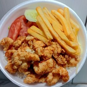 imagem do produto Isca de frango empanado c/fritas