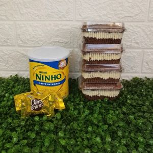 imagem do produto Pote Ninho com ouro branco 200g
