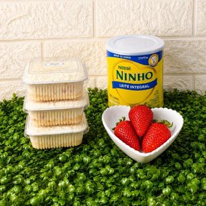 imagem do produto Pote Ninho com morango 200g