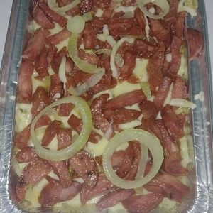 imagem do produto Batata recheada de calabresa acebolada