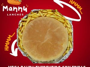 imagem do produto Mega Bauru Entreveiro Com batata frita (25cm)