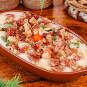 imagem do produto Purê macaxeira com charque
