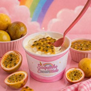 imagem do produto Mousse de Maracujá - Dindin no pote