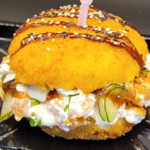 imagem do produto Hamburger salmao 
