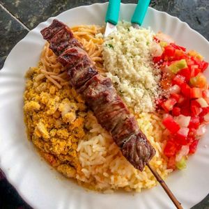 imagem do produto ALMOÇO COM 1 OPÇÃO DE ESPETINHO