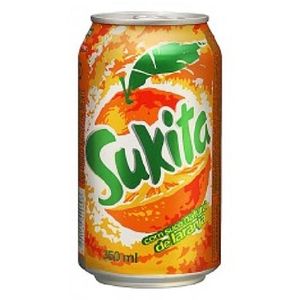 imagem do produto Refrigerante Laranja Sukita 350ml