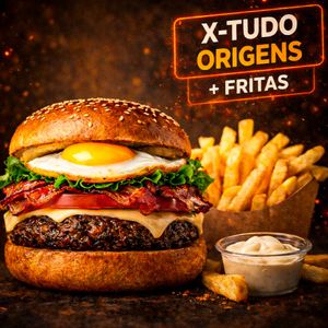 imagem do produto X-Tudo Origens + Fritas