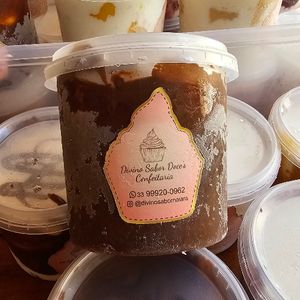 imagem do produto Sorvete chocolate meio amargo com Nutella 