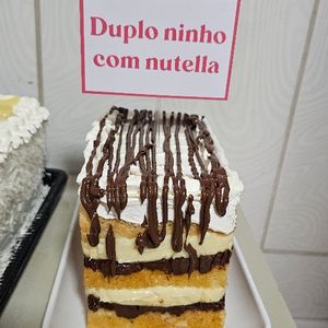 imagem do produto Fatia Bolo feira ninho com Nutella 