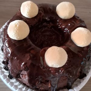 imagem do produto Bolo de chocolate com cobertura de chocolate 