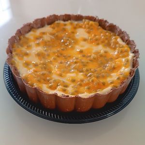 imagem do produto Brigadeiro com Maracujá - Bombom Aberto