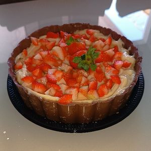 imagem do produto Ninho com Brigadeiro - Bombom Aberto 