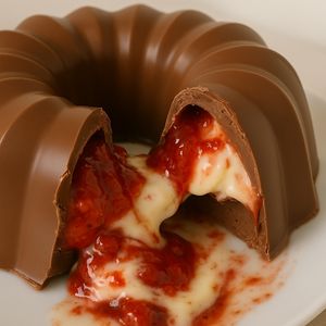 imagem do produto Ninho com Geleia de Morango - Bombom Gigante Misto 