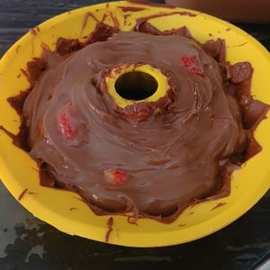 imagem do produto Brigadeiro com Morango - Bombom Gigante Misto