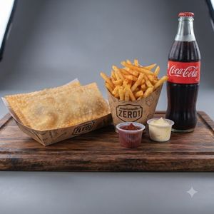 imagem do produto Combo Casal (Pastel) - 2 Premium 1 + Fritas G + Refrigerante 1 Litro