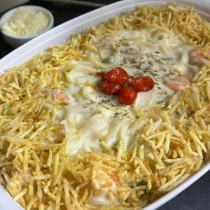 imagem do produto Macarronada de Camarão pra 2 pessoas