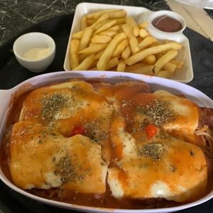 imagem do produto Parmegiana de frango pra 2 pessoas