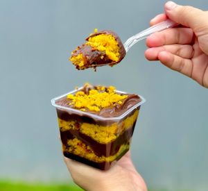 imagem do produto Bolo no pote cenoura com chocolate