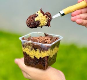 imagem do produto Bolo no pote maracujá com chocolate