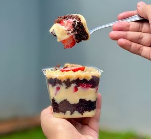 imagem do produto Bolo no pote Ninho com Morango