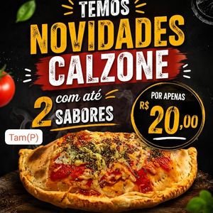 imagem do produto Calzone com até > 2 < Sabores