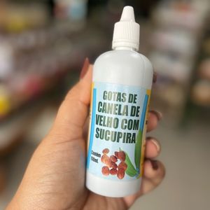 imagem do produto GOTAS DE CANELA DE VELHO COM SUCUPIRA - 100ML