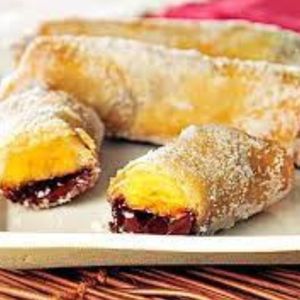 imagem do produto Harumaki de banana com chocolate