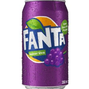 imagem do produto Fanta Uva Lata 350 ml.