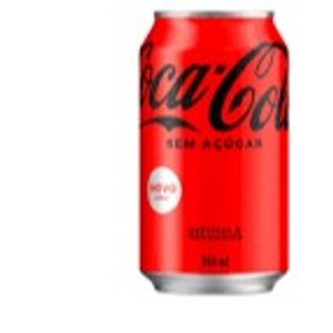 imagem do produto Coca-cola zero lata 350 ml.
