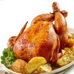 imagem do produto Frango assado recheado + Acompanhamentos 