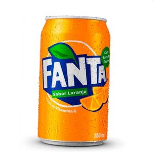 imagem do produto Fanta laranja 350ml Lata 