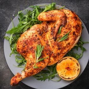 imagem do produto Meio Frango assado 