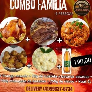 imagem do produto Combo Família (6 Pessoas) 
