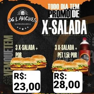 imagem do produto 3 X-Salada