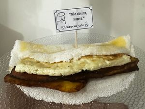 imagem do produto Tapioca Com Queijo e Banana