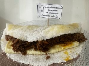 imagem do produto Tapioca Com Carne e Queijo