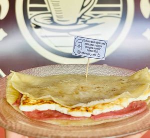 imagem do produto Crepioca com Queijo e Presunto