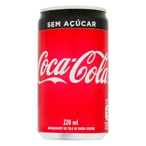 imagem do produto Coca-Cola Zero (mini 220ml)