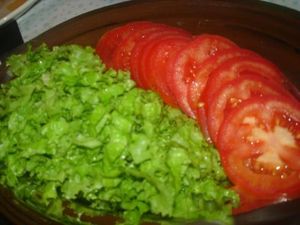 imagem do produto Salada de alface e tomate
