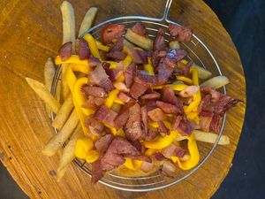 imagem do produto Batata-frita com cheddar e bacon