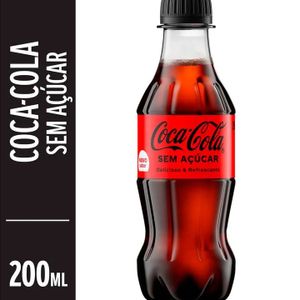 imagem do produto COCA COLA ZERO 200 ML