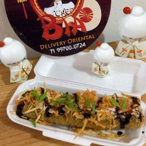 imagem do produto Hot dog sushi de salmão e camarão