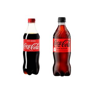 imagem do produto Coca cola 600ml (normal e zero)